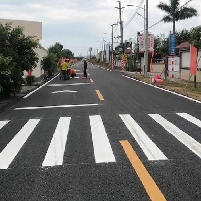 车位划线 道路画线 热熔标线